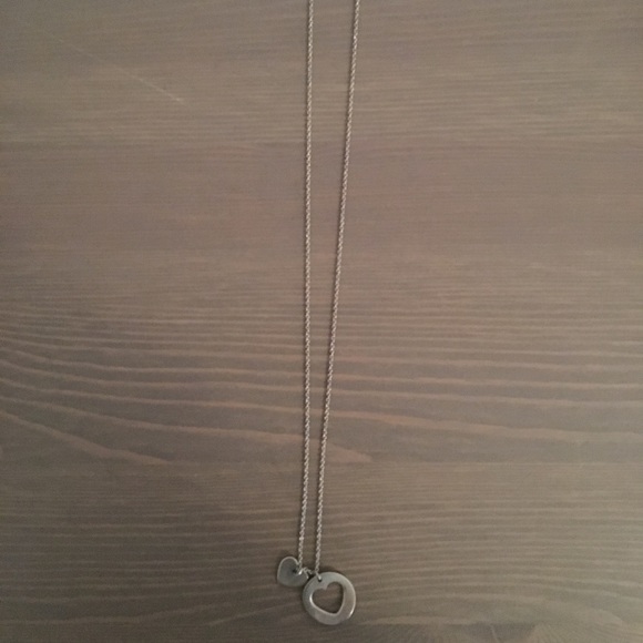 Tiffany and Co Cut Out Heart Necklace - Picture 2 of 4